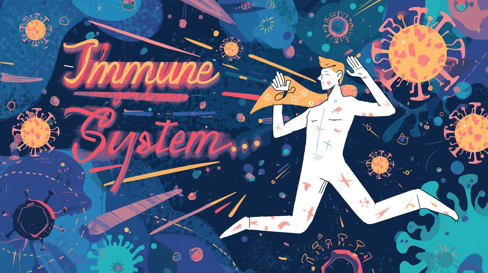 Immunotherapy harnessing body’s natural defense system against cancer with vibrant immune cells